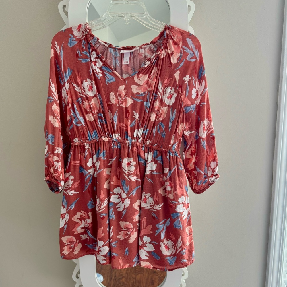 Floral Maternity Top